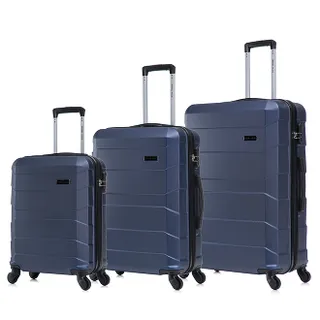 Travel Plus Trolley Case Navy Blue