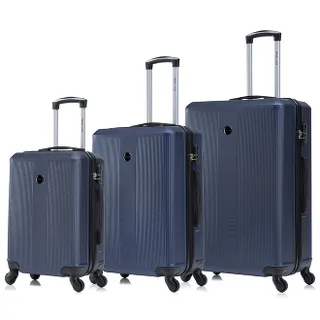 Travel Plus Trolley Case Navy Blue