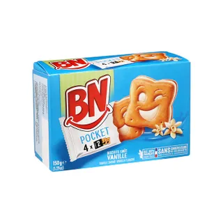 بي ان بوكيت بسكويت فانيليا