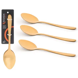 Kinvara Golden Spoon 3pcs Set