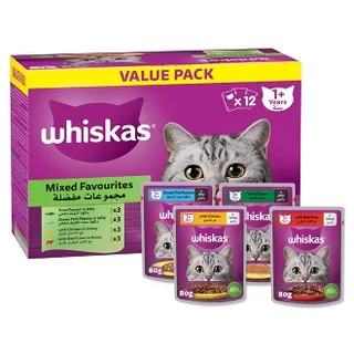 Whiskas Mixed Favourites Wet Cat Food