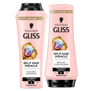 Schwarzkopf Gliss Split Hair Miracle Sealing Shampoo & Conditioner 400ml + 360ml