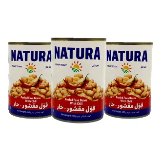 ناتورا فول مقشر بالفلفل الحار