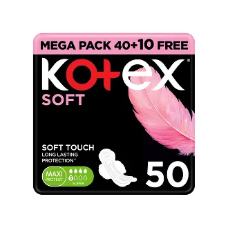 Kotex Soft Maxi Protect Super + Wings