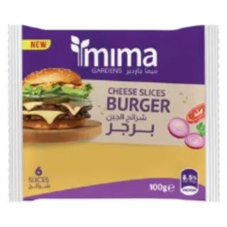 ميما جاردنز جبنة سلايس للبرجر، ٦ حبات