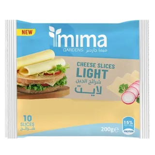 ميما جاردنز جبنة لايت سلايس، ١٠ حبات