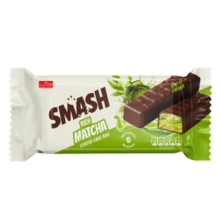 يوروكيك سماش كيك بار مغطى بالماتشا الغنية (٥ حبات)