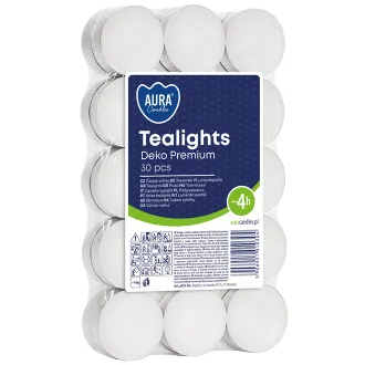 Aura Tealights Deko Premium Candles