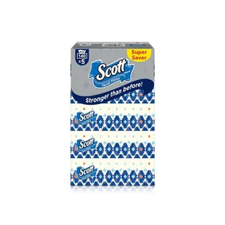 Scott Facial Tissue 2ply x 140 x 5pk