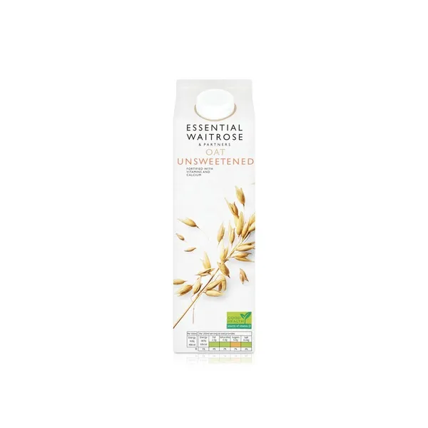 Waitrose Essential Oat Unsweetened Drink 1 litre
