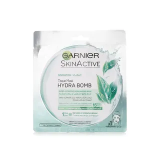 Garnier Skinactive Green Tea Face Tissue Mask for Normal to Oily Skin 32g