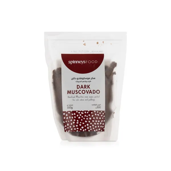 Spinneysfood Dark Muscovado Sugar 500g