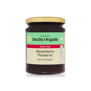 Waitrose Duchy Organic Strawberry Preserve 340g