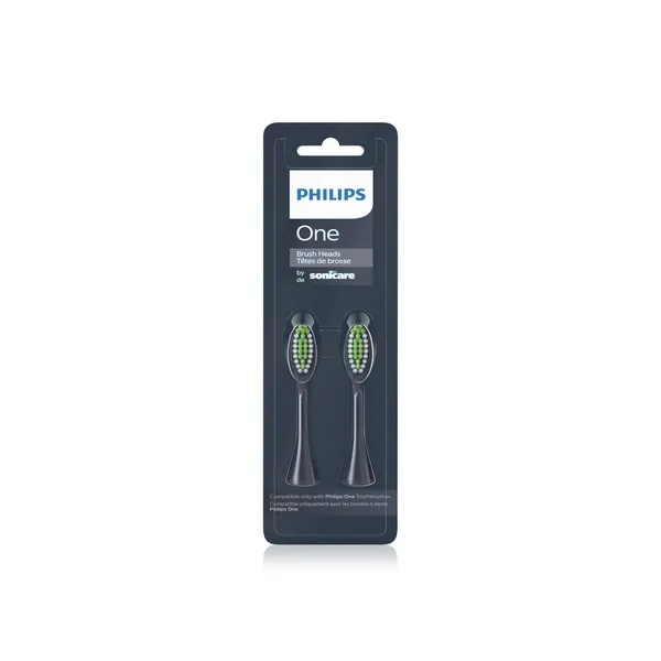 Philips Sonicare One Replacement Brush Head 2 Pack Midnight Blue Bh 1022/04
