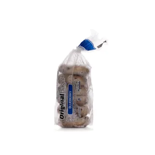 Original Bagel Blueberry New York Style Bagels 6 Pack 680g