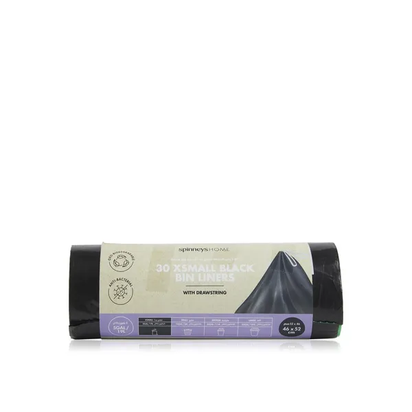 Spinneyshome X-Small Garbage Bags Black x30