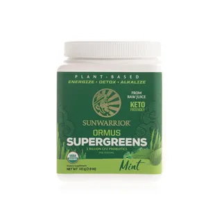 Sunwarrior Ormus Supergreens Mint 225g