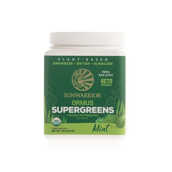 Sunwarrior Ormus Supergreens Mint 225g