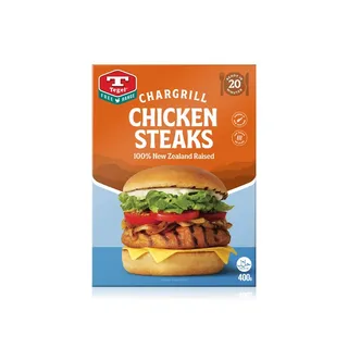 Tegel Frozen Free Range Chargrill Chicken Steaks 400G