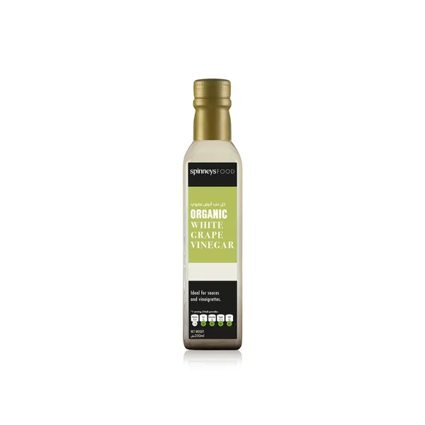 Spinneysfood Organic White Grape Vinegar 250ml