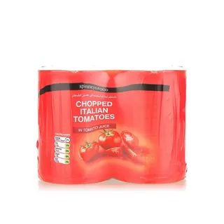 Spinneysfood Chopped Italian Tomato 400g x 4