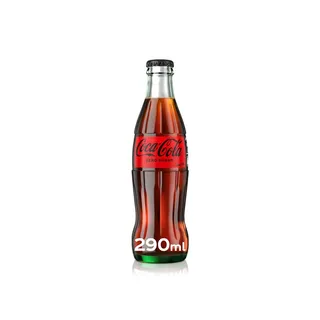 كوكاكولا زيرو زجاجة 290 مل