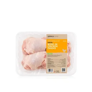 Spinneysfood Fresh Bone In Chicken Thighs 500g