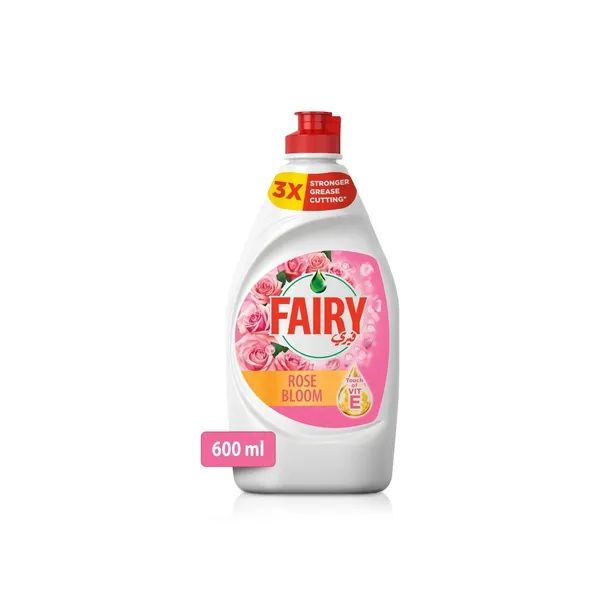 Fairy Rose Bloom Washing Up Liquid 600ml