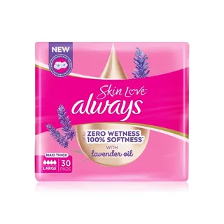 Always Cotton Skin Love Sanitary Pads 30s