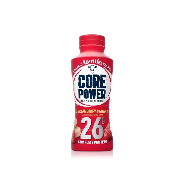 Core Power High Protein Milk Shake Strawberry Banana 414ml