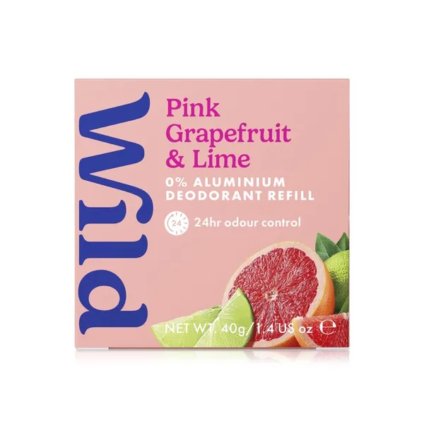 Wild Grapefruit & Lime Deodorant Refill 40g