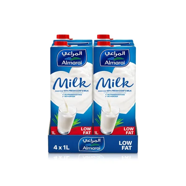 Almarai Uht Milk Low Fat 1 litre x 4