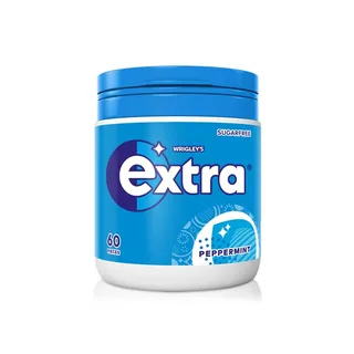 Wrigley's Extra Peppermint Bottle x 60 84g