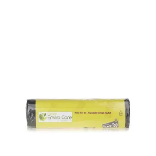 Enviro Care 67 Gallon Black Bags with Tie x 10