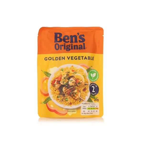 Ben's Original Golden Vegetable Microwave Rice 220g