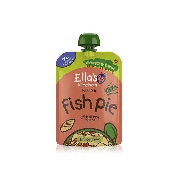 Ella's Kitchen Organic Fish Pie with Green Beans 7+ Months 130g