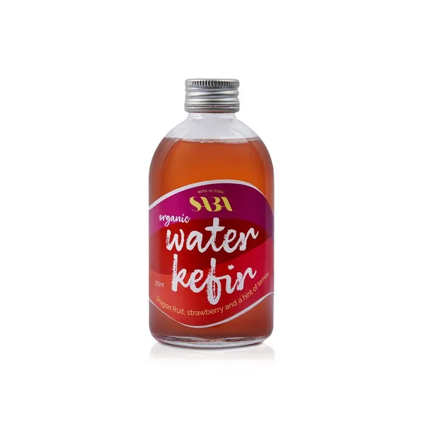Saba Organic Water Kefir Dragon Fruit & Strawberry 275ml
