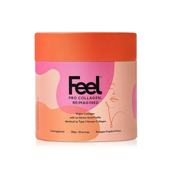 Feel Wellness Vegan Collagen Powder Pineapple 300g