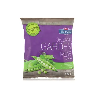 Emborg Frozen Organic Garden Peas 400G