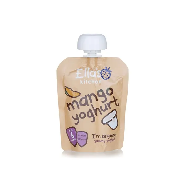 Ella's Kitchen Organic Mango Greek Yoghurt 6+ Months 90g