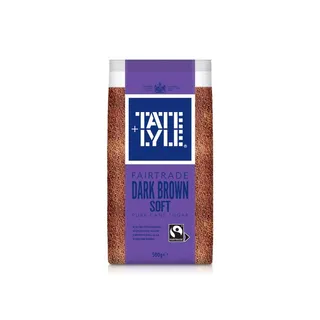 Tate and Lyle Fairtrade Dark Brown Soft Sugar 500g