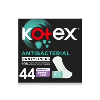 Kotex Antibacterial Panty Liners Long x44