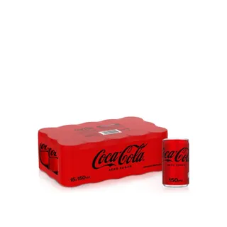 كوكاكولا زيرو عبوة 150 مل × 15