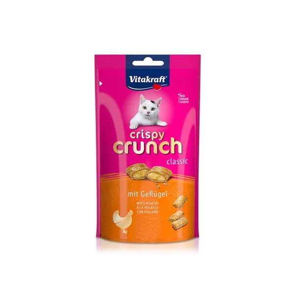 Vitakraft Cat Crispy Crunch Poultry 60g