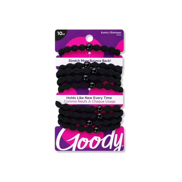 Goody Ouchless Forever Hair Elastics x 10