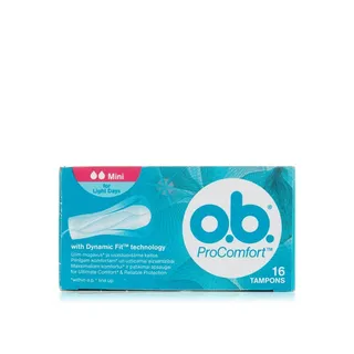 O.b. Pro Comfort Tampon Mini 16 Pieces