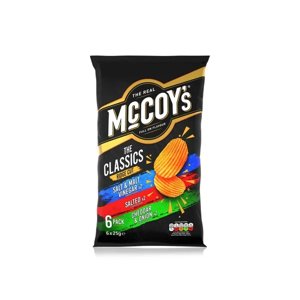 The Real Mccoy's Classic Variety Multi-Pack 6 x 25g