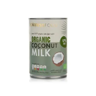 Spinneysfood Organic Coconut Milk 17% Fat 400ml