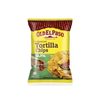 Old El Paso Crunchy Tortilla Chips Fajitas 185g