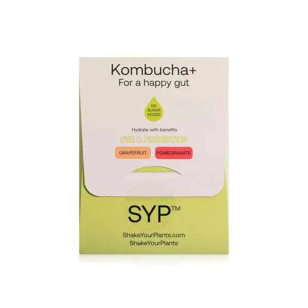 Shake Your Plants Grapefruit & Pomegranate Kombucha+ Trial Pack 2 Sticks